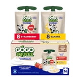 GoGo squeeZ Low Fat Yogurtz Strawberry and Banana Yogurt Snack Pouches, 3 oz (16 Pack)