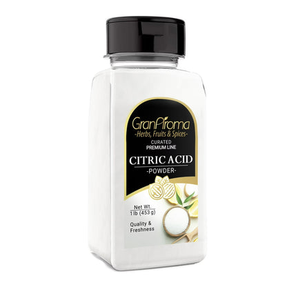 GranAroma Citric Acid, Food Preservative, Baking & Cleaning 16 Ounce