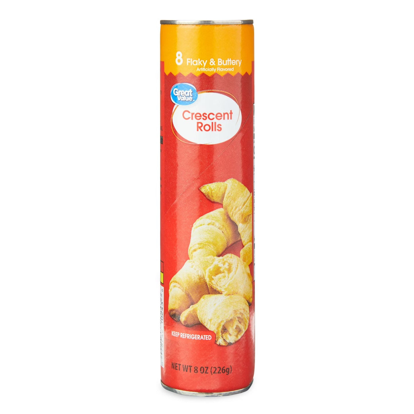 Great Value Flaky & Buttery Crescent Rolls, 8 oz, 8 Count