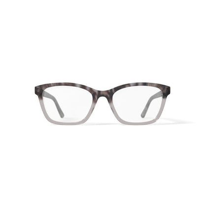 Hard Candy Women's HC207 Cat Eye Prescription Eyeglasses with Case, Brown Tortoise Gradient