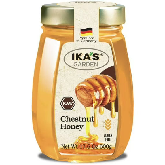 Ika's Garden Raw Chestnut Honey