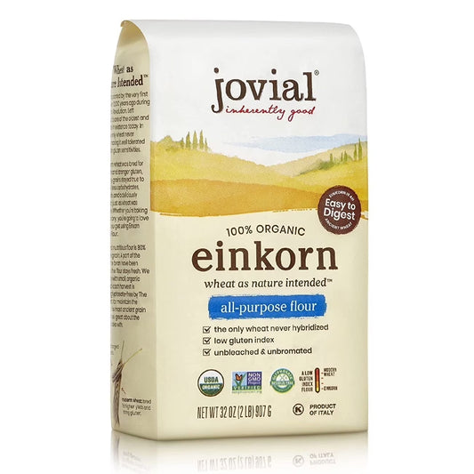 Jovial Organic Einkorn All-Purpose Flour 32 oz Powder