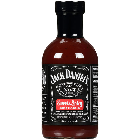 Jack Daniel's Sweet & Spicy BBQ Sauce, 19.5 oz