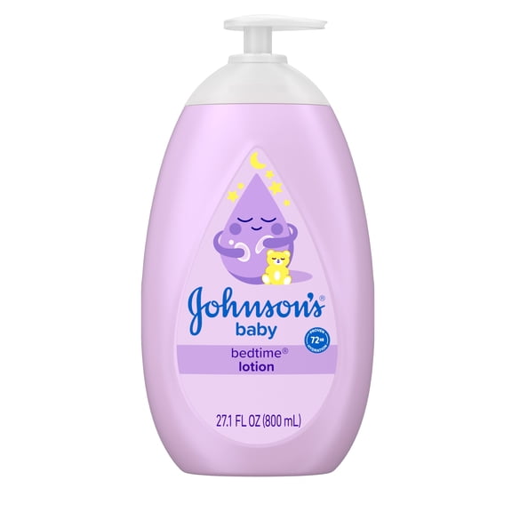 Johnson’s Baby Bedtime Routine Set: Bath, Shampoo, & Baby Lotion, 3 Items