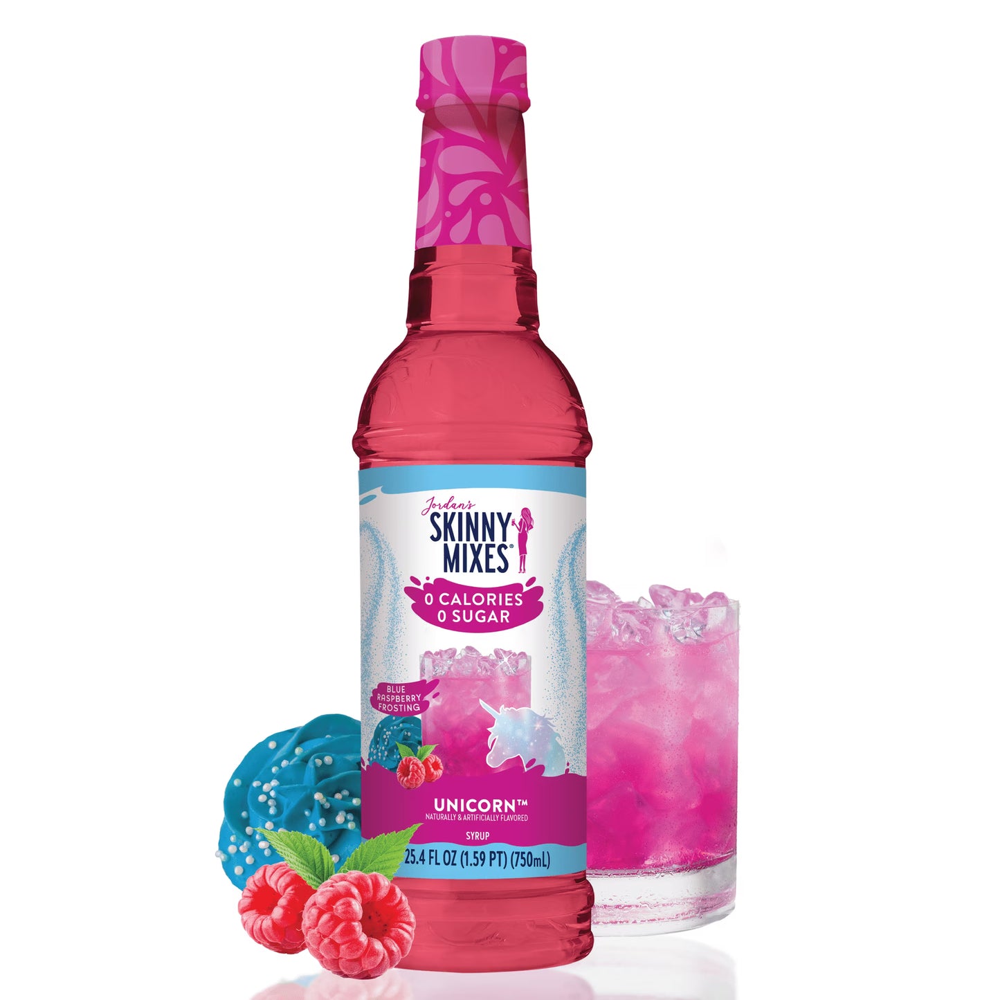 Jordan's Skinny Mixes Sugar Free Unicorn Syrup, 25.4 Fl Oz