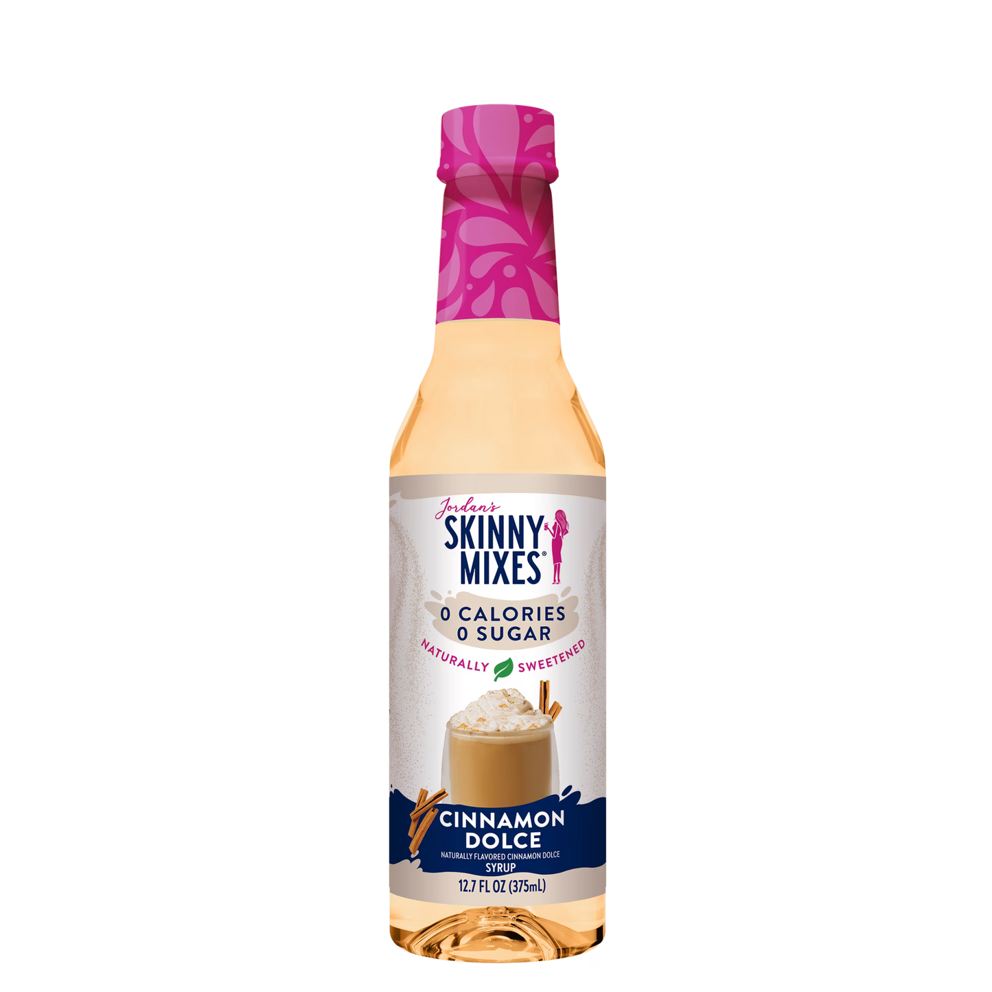 Jordan's Skinny Mixes Naturally Sweetened Cinnamon Dolce Syrup, 375 mL