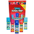 Push Pop Jumbo Lollipop Candy, Variety Pack 5.3oz Bag, 5-1.06oz