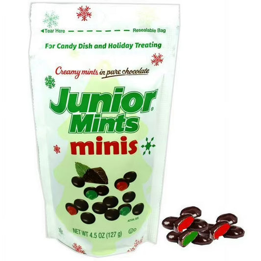 Junior Mints Holiday Minis 4.5 Ounce Stand-up Pouch