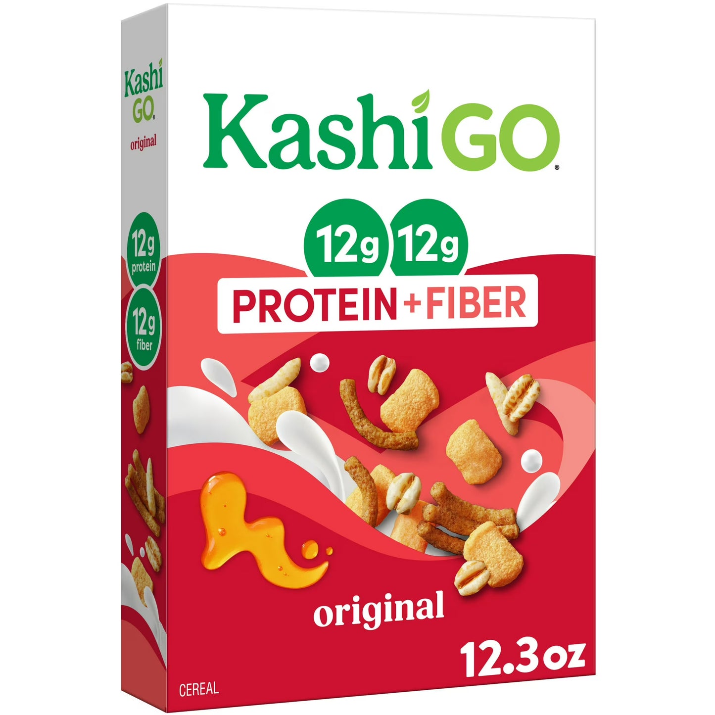 Kashi GO Original Protein Cereal Box, 12.3 oz