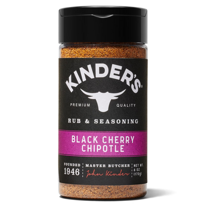 Kinder's Black Cherry Chipotle Seasoning for Grilling, 6 oz