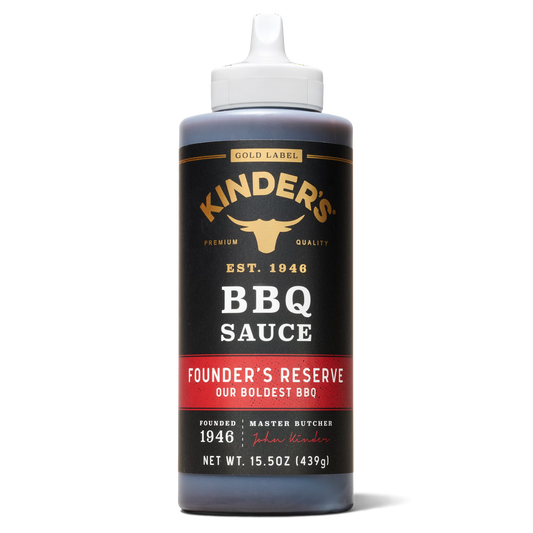 Kinder's Gold Label Founder's Reserve BBQ Sauce, 15.5 oz Squeeze Bottle