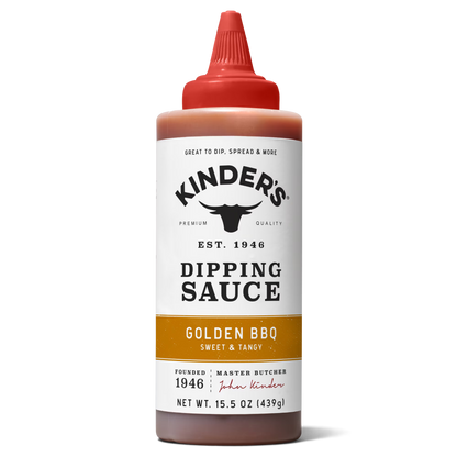 Kinder's Golden BBQ Dipping Sauce, 15.5 oz Squeeze Bottle