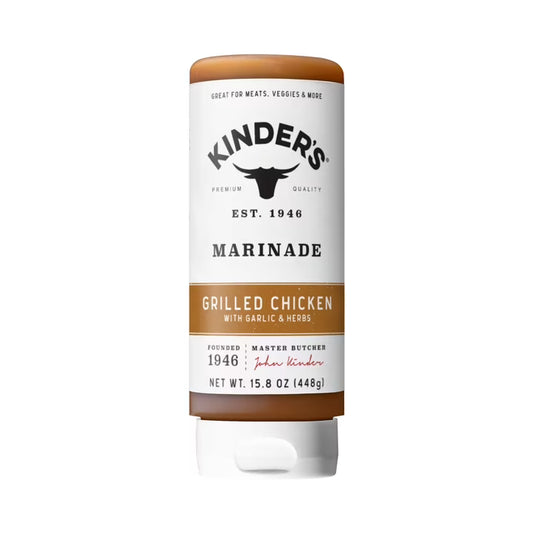 Kinder's Grilled Chicken Marinade for Chicken and Vegetables, 15.8 oz Bottle