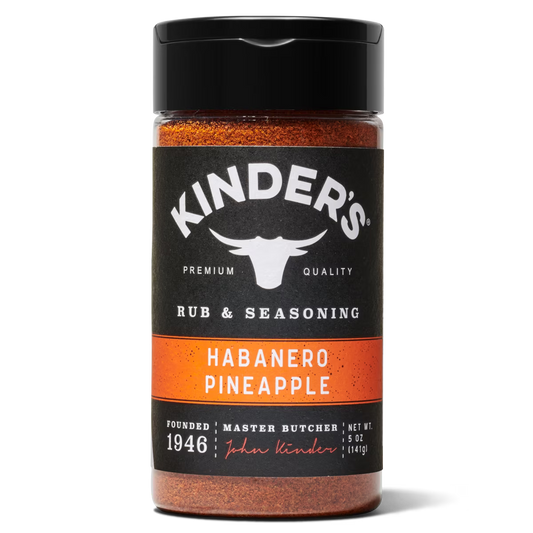 Kinder's Habanero Pineapple Barbecue Rub and Seasoning, 5 oz