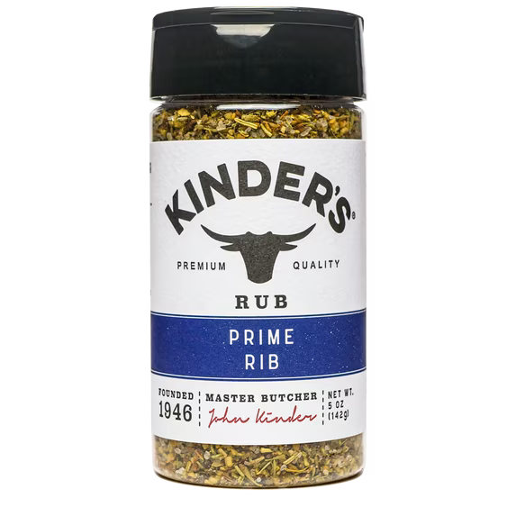 Kinder's Prime Rib Rub with Lemon Peel & Garlic, 5 oz