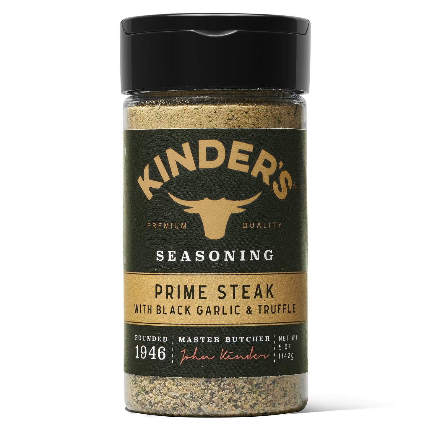 Kinder's Prime Steak with Black Garlic and Truffle Rub and Seasoning, 5 oz