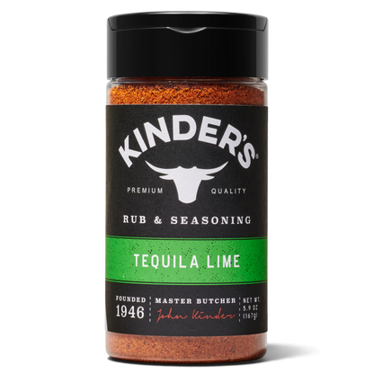 Kinder's Tequila Lime Seasoning for Grilling, 5.9 oz