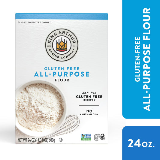 King Arthur Baking Company Non-GMO Project Verified, Certified Gluten-Free All-Purpose Flour, 24 oz Box