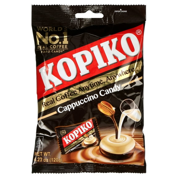 (8 pack) Kopiko Candy Cappuccino, 4.23 Oz