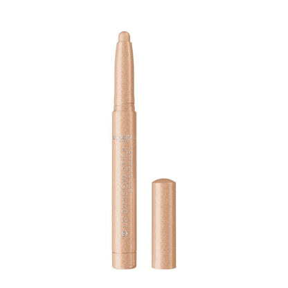 L'Oreal Paris Paradise Le Shadow Shimmer Eyeshadow Stick, Blendable & Buildable, Peach Lights, 0.05 oz