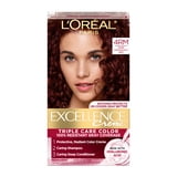 L'Oreal Paris Excellence Creme Permanent Hair Color, 4RM Dark Mahogany Red, 1 kit