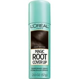 L'Oreal Paris Magic Root Cover Up Temporary Gray Concealer Spray, Dark Brown, 2 oz