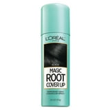 L'Oreal Paris Magic Root Cover Up Temporary Gray Concealer Spray, Black, 2 oz