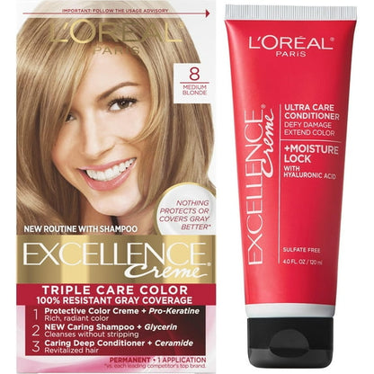 L'oreal Paris Excellence Creme Permanent Hair Color