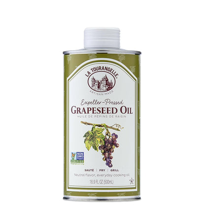 La Tourangelle Expeller-Pressed Grapeseed Oil, 16.9 Fl oz