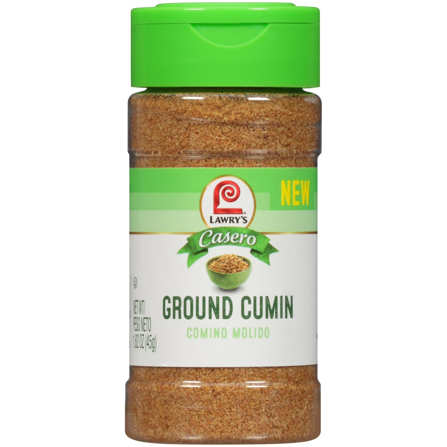 Lawry's Casero No Artificial Flavors Kosher Ground Cumin, 1.62 oz Bottle
