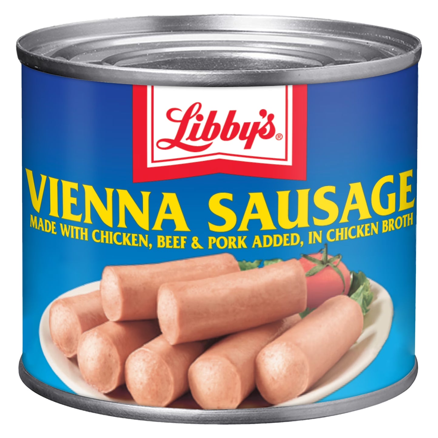 Libby's Vienna Sausage in Chicken Broth, 10g Protein Per Serving, Canned Sausage, 4.6 oz.Can