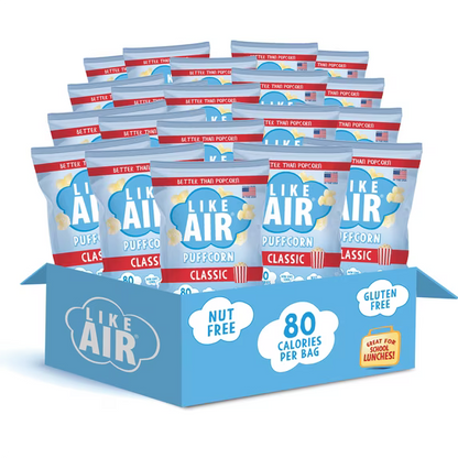 Like Air Puffcorn Classic Single Serve Snack Box (pack of 20)