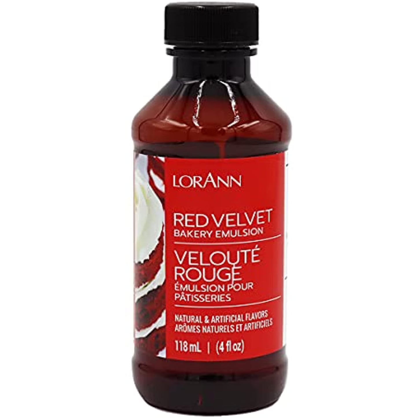 Lorann Red Velvet Bakery Emulsion, 4 oz
