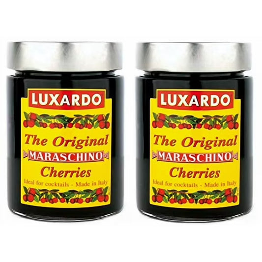 Luxardo Maraschino Cherries, 14.1 Ounce Jar (Pack of 2)