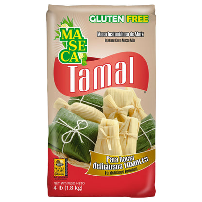 (10 pack) MASECA Tamal Instant Corn Masa Flour, 4 Lb Bag
