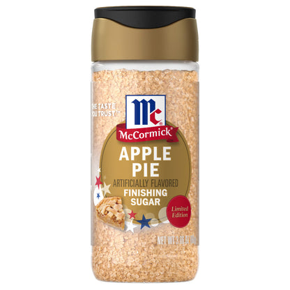 McCormick Apple Pie Finishing Sugar, 3.06 oz Bottle