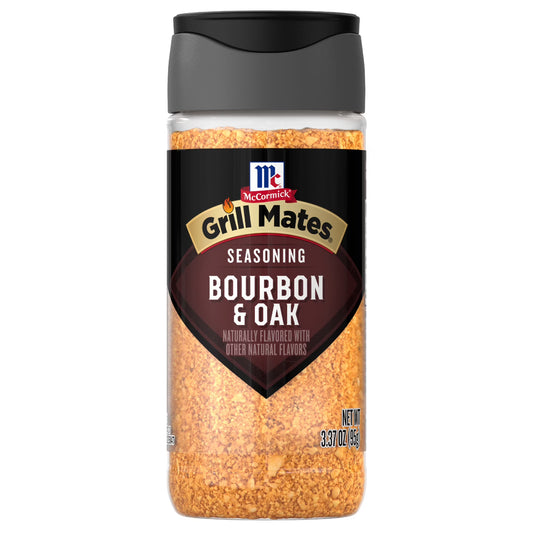 Grill Mates Bourbon & Oak Seasoning, 3.37 oz Bottle