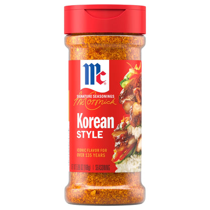 McCormick Korean Style Seasoning, 5.96 oz Bottle