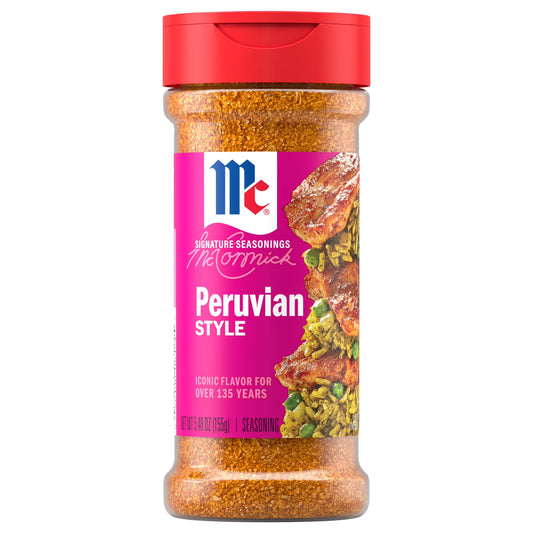 McCormick Peruvian Style Seasoning, 5.48 oz Bottle