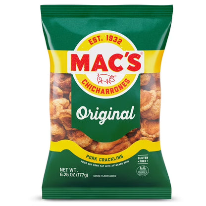 Mac's Original Pork Cracklins, 6.25 Oz.