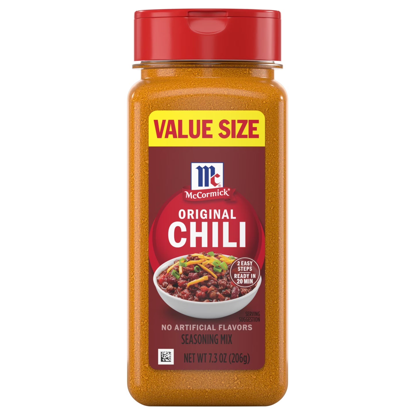McCormick Chili Seasoning Mix, 7.3 oz Bottle