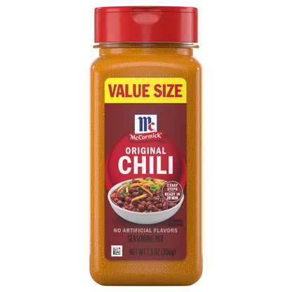 McCormick Chili Seasoning Mix, 7.3 oz Bottle