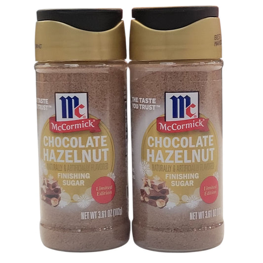 McCormick Finishing Sugar 2 Pack - Chocolate Hazelnut x 2