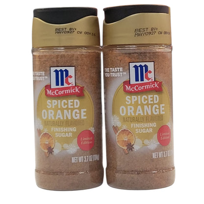 McCormick Finishing Sugar 2 Pack - Spiced Orange x 2