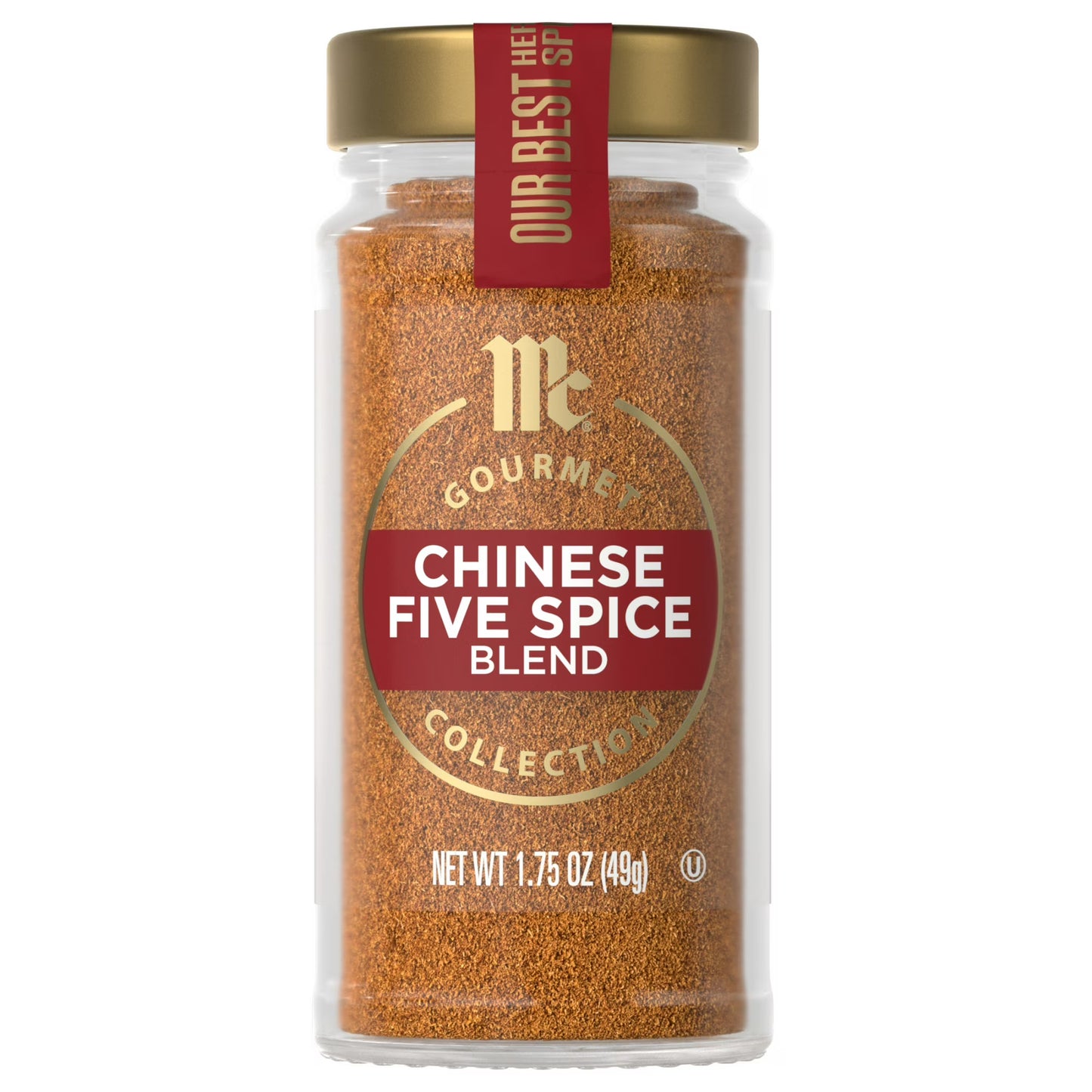 McCormick Gourmet Kosher Chinese Five Spice Blend, 1.75 oz Bottle