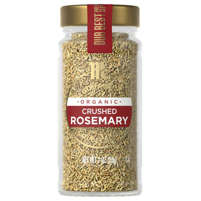 McCormick Gourmet Organic Crushed Rosemary, 1.0 oz Bottle