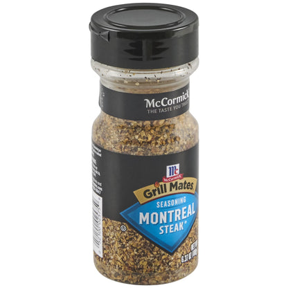 McCormick Grill Mates Chef Size Montreal Steak Seasoning, 6.37 oz Bottle