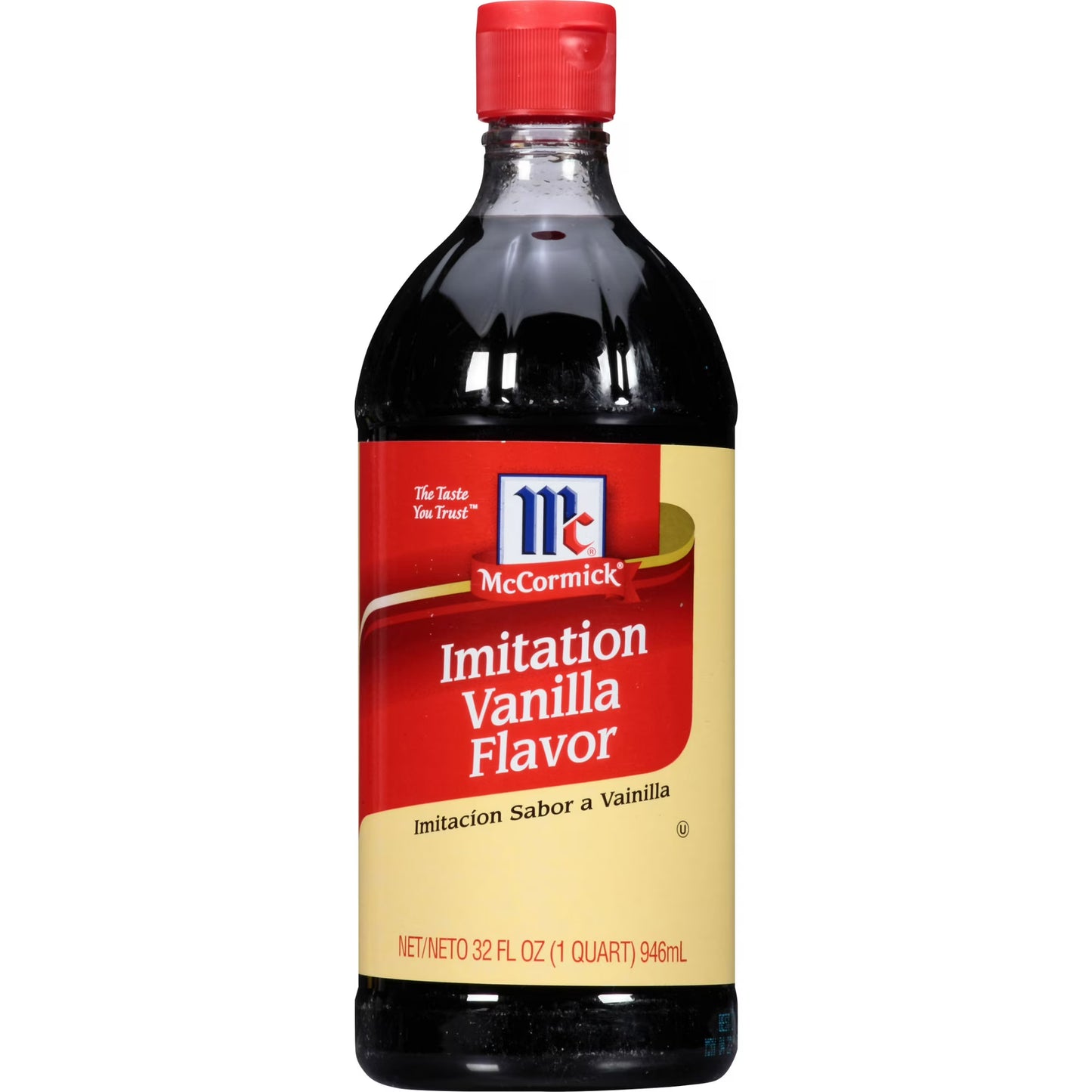 McCormick Kosher Imitation Vanilla Flavor, 1.0 qt Bottle