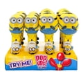 Minions Lollipop Holder Case, 12 Count, Includes Lollipops