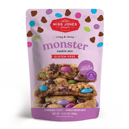Miss Jones Baking Co. Gluten Free Monster Cookie Mix, 10.57oz